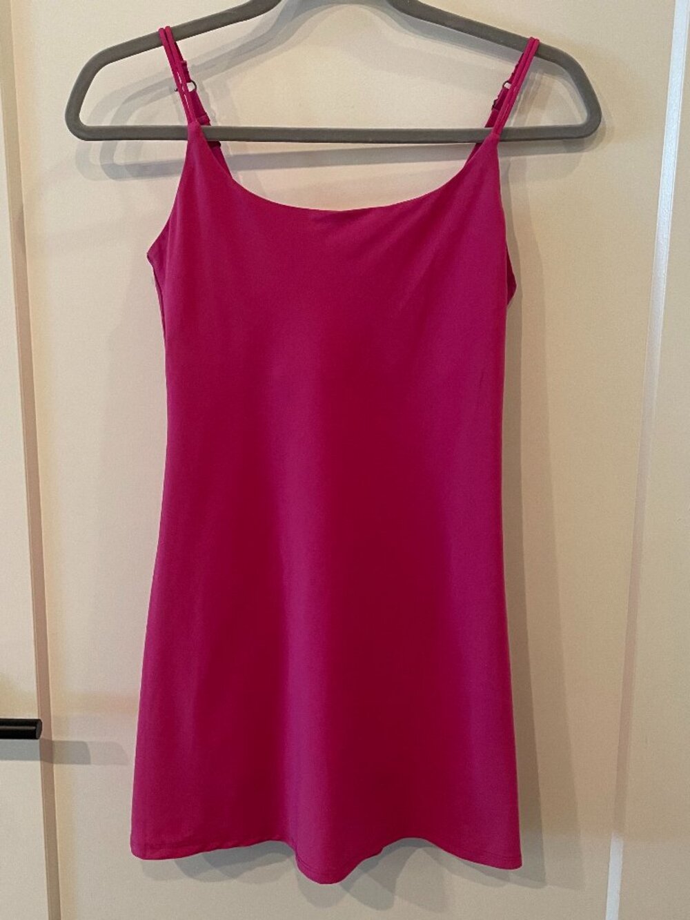 Abercrombie & Fitch Pink Slip Dress XSP Petite Mini